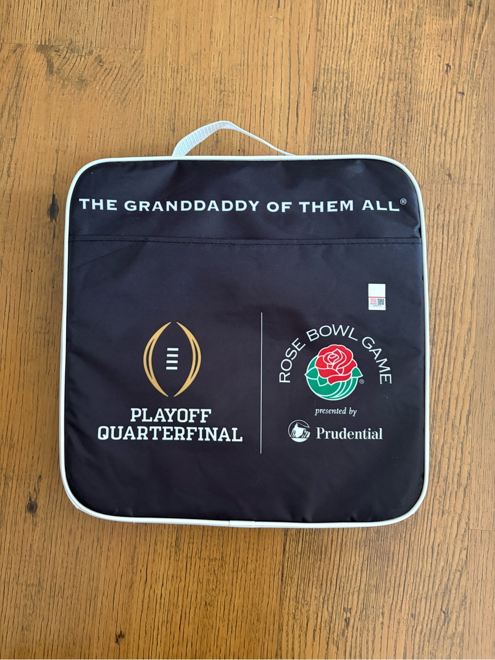 Playoff Quarterfinal / Rose Bowl Game Black stadium seat by Prudential